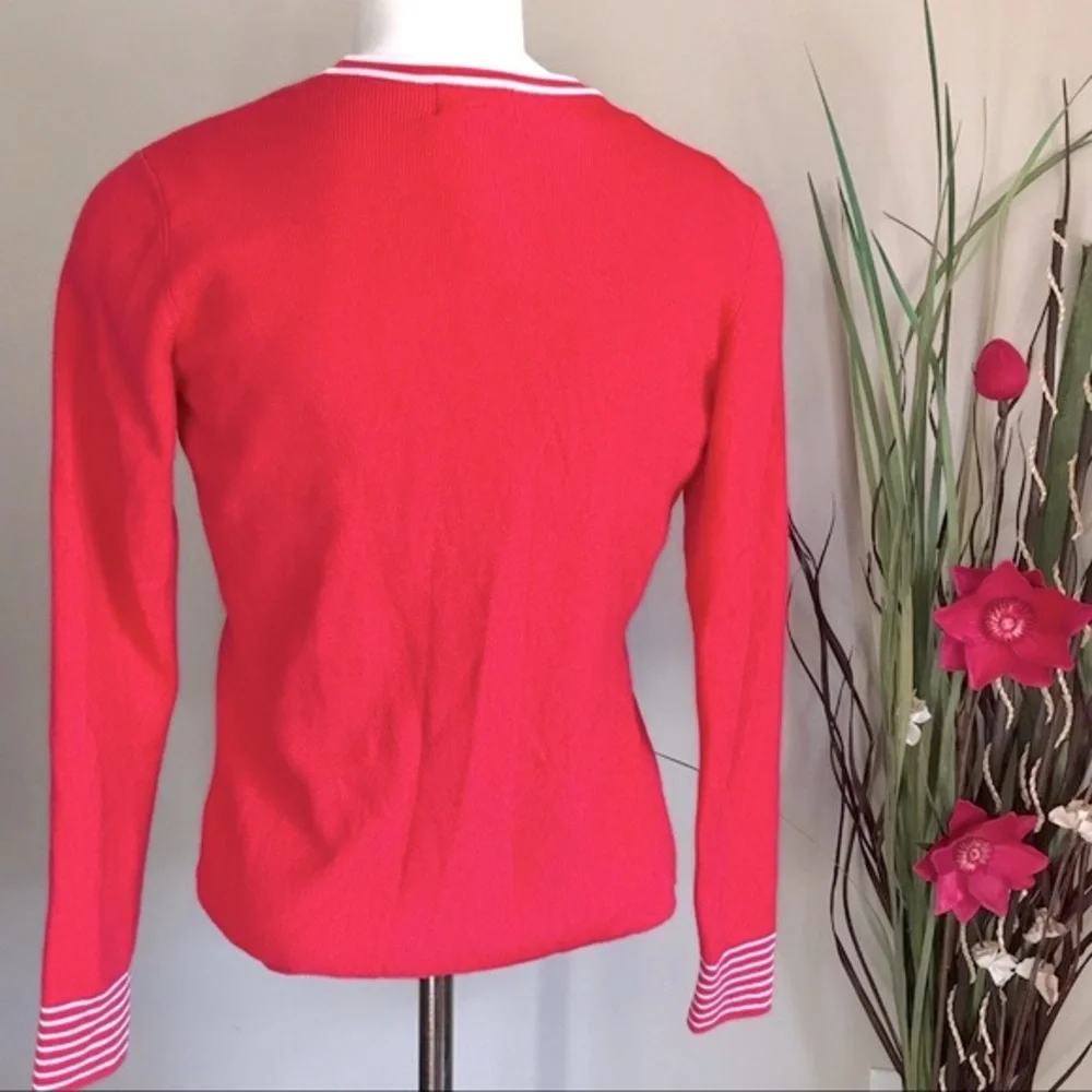 George Stretch Women’s Coral Set Two pieces Viscose Sweater/Top - Picture 4 of 6